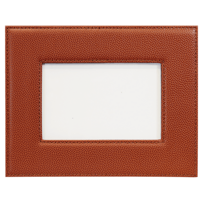 Basketball Leatherette Photo Frame