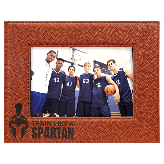 Basketball Leatherette Photo Frame