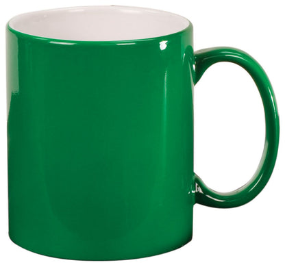 11 oz. Round Ceramic Coffee Cup