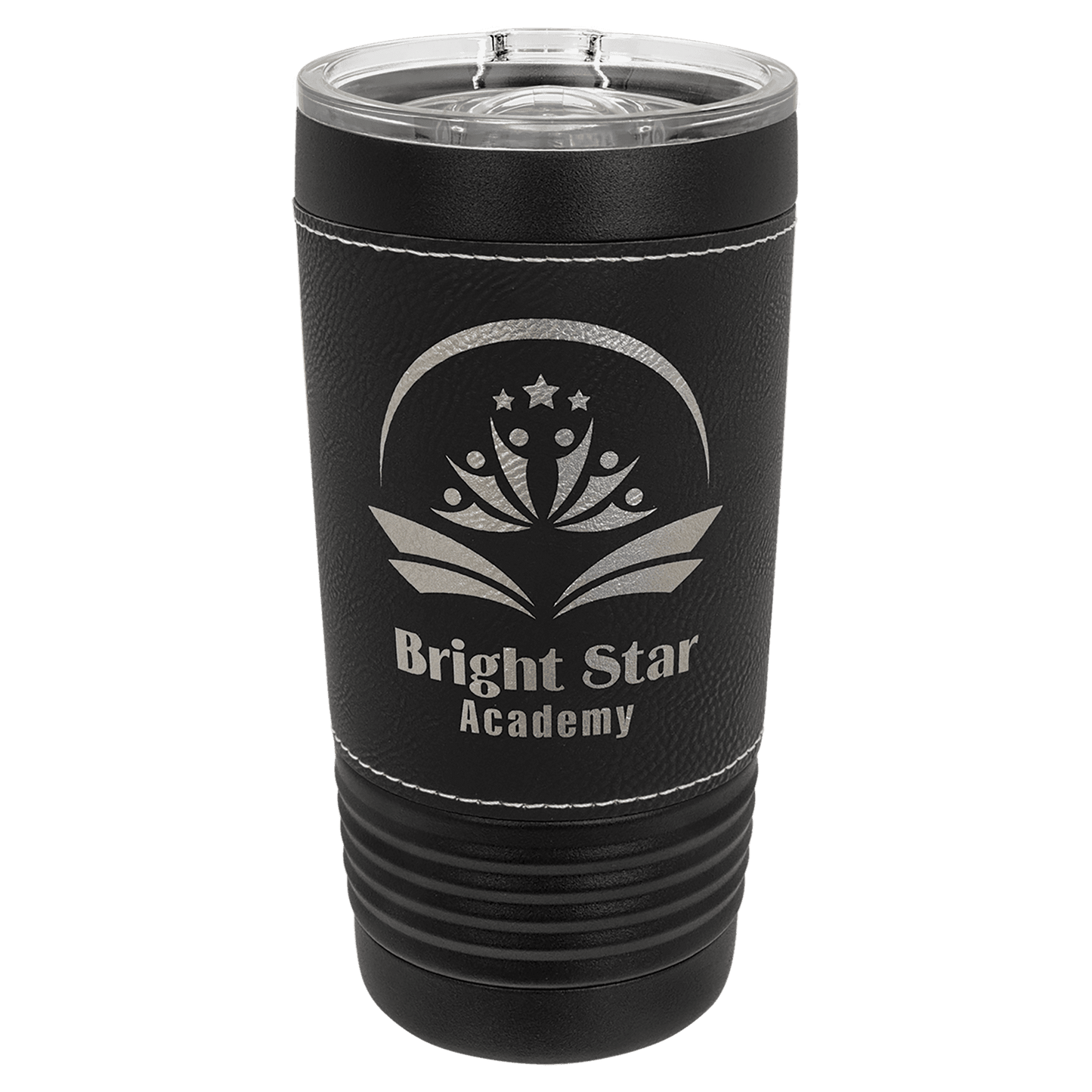 Polar Camel 20 oz. Leatherette Tumbler with Slider Lid
