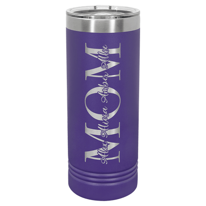 Polar Camel 22 oz. Skinny Tumbler with Slider Lid