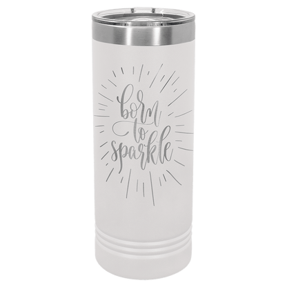 Polar Camel 22 oz. Skinny Tumbler with Slider Lid