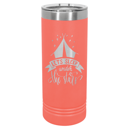 Polar Camel 22 oz. Skinny Tumbler with Slider Lid