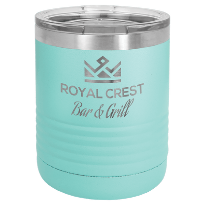 Polar Camel 10 oz. Vacuum Insulated Ringneck Tumbler with Clear Lid