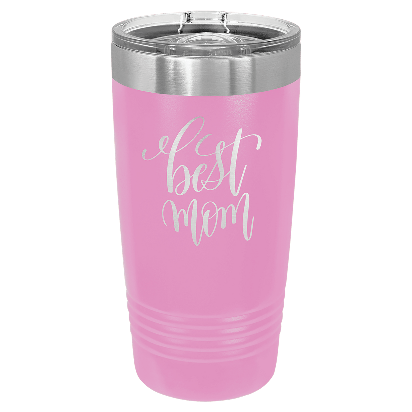 Polar Camel 20 oz. Ringneck Insulated Tumbler with Slider Lid and Silver Ring