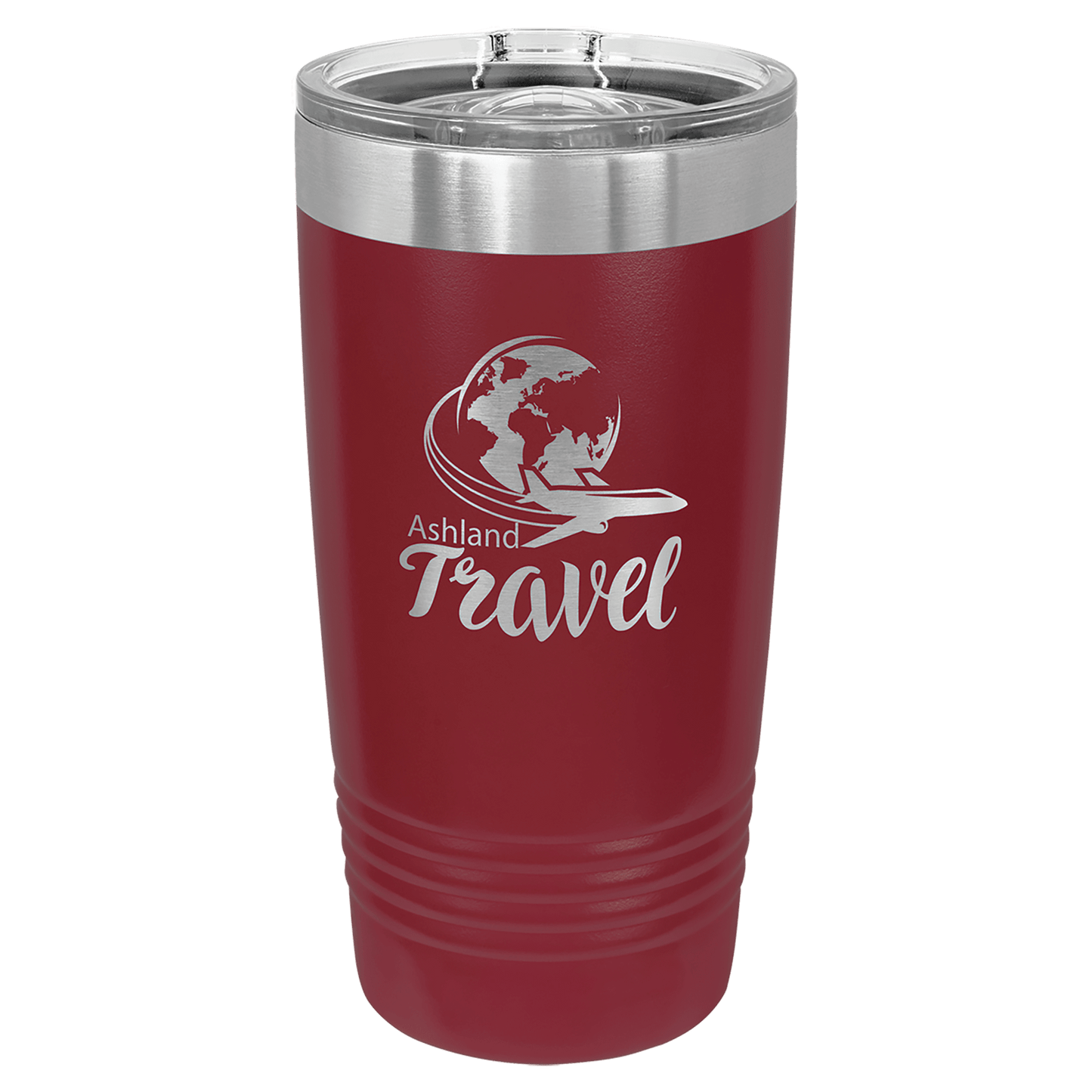 Polar Camel 20 oz. Ringneck Insulated Tumbler with Slider Lid and Silver Ring