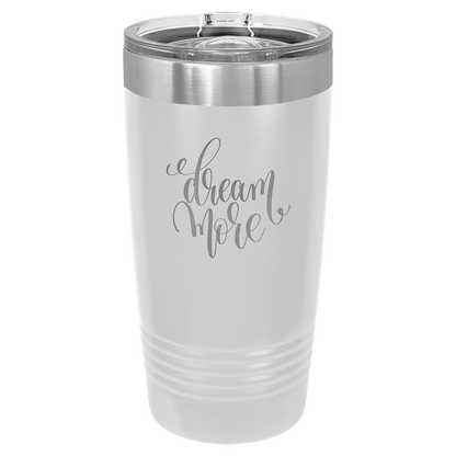 Polar Camel 20 oz. Ringneck Insulated Tumbler with Slider Lid and Silver Ring