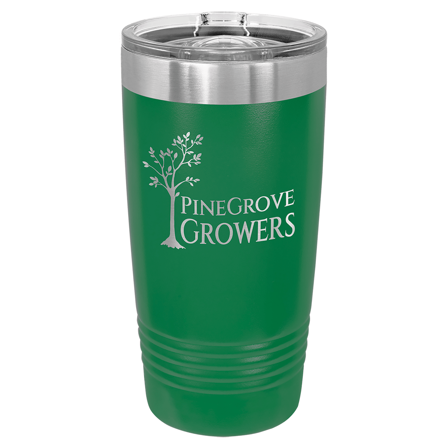 Polar Camel 20 oz. Ringneck Insulated Tumbler with Slider Lid and Silver Ring
