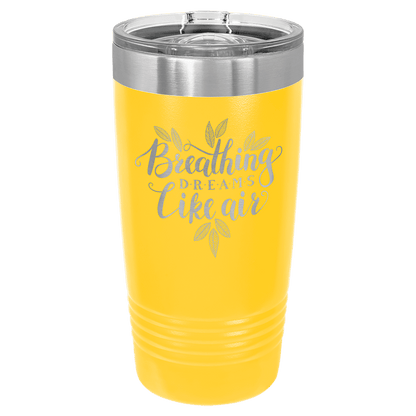 Polar Camel 20 oz. Ringneck Insulated Tumbler with Slider Lid and Silver Ring