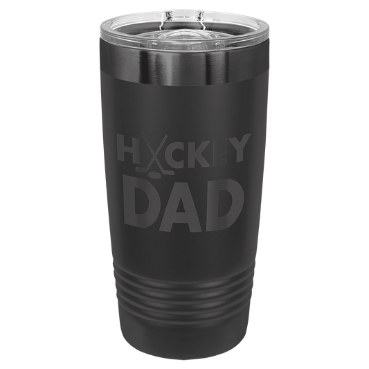 Polar Camel 20 oz. Black/Ghost Black Ion-Plated Ringneck Tumbler with Slider Lid