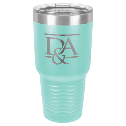 Polar Camel 30 oz. Vacuum Insulated Ringneck Tumbler with Clear Lid