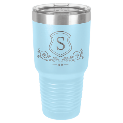 Polar Camel 30 oz. Vacuum Insulated Ringneck Tumbler with Clear Lid