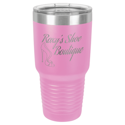 Polar Camel 30 oz. Vacuum Insulated Ringneck Tumbler with Clear Lid