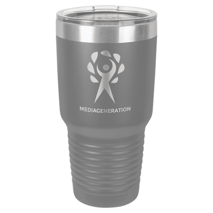 Polar Camel 30 oz. Vacuum Insulated Ringneck Tumbler with Clear Lid