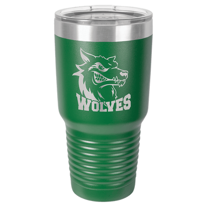 Polar Camel 30 oz. Vacuum Insulated Ringneck Tumbler with Clear Lid