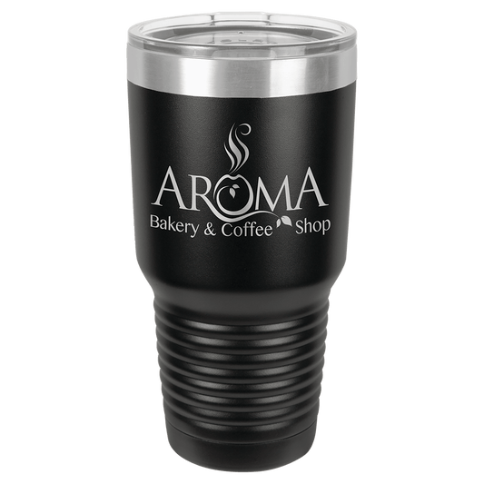 Polar Camel 30 oz. Vacuum Insulated Ringneck Tumbler with Clear Lid