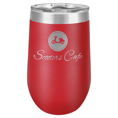 Polar Camel 16 oz. Vacuum Insulated Stemless Tumbler with Lid