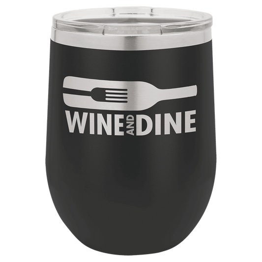 Polar Camel 12 oz. Vacuum Insulated Stemless Wine Tumbler with Lid