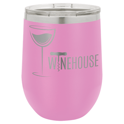 Polar Camel 12 oz. Vacuum Insulated Stemless Wine Tumbler with Lid