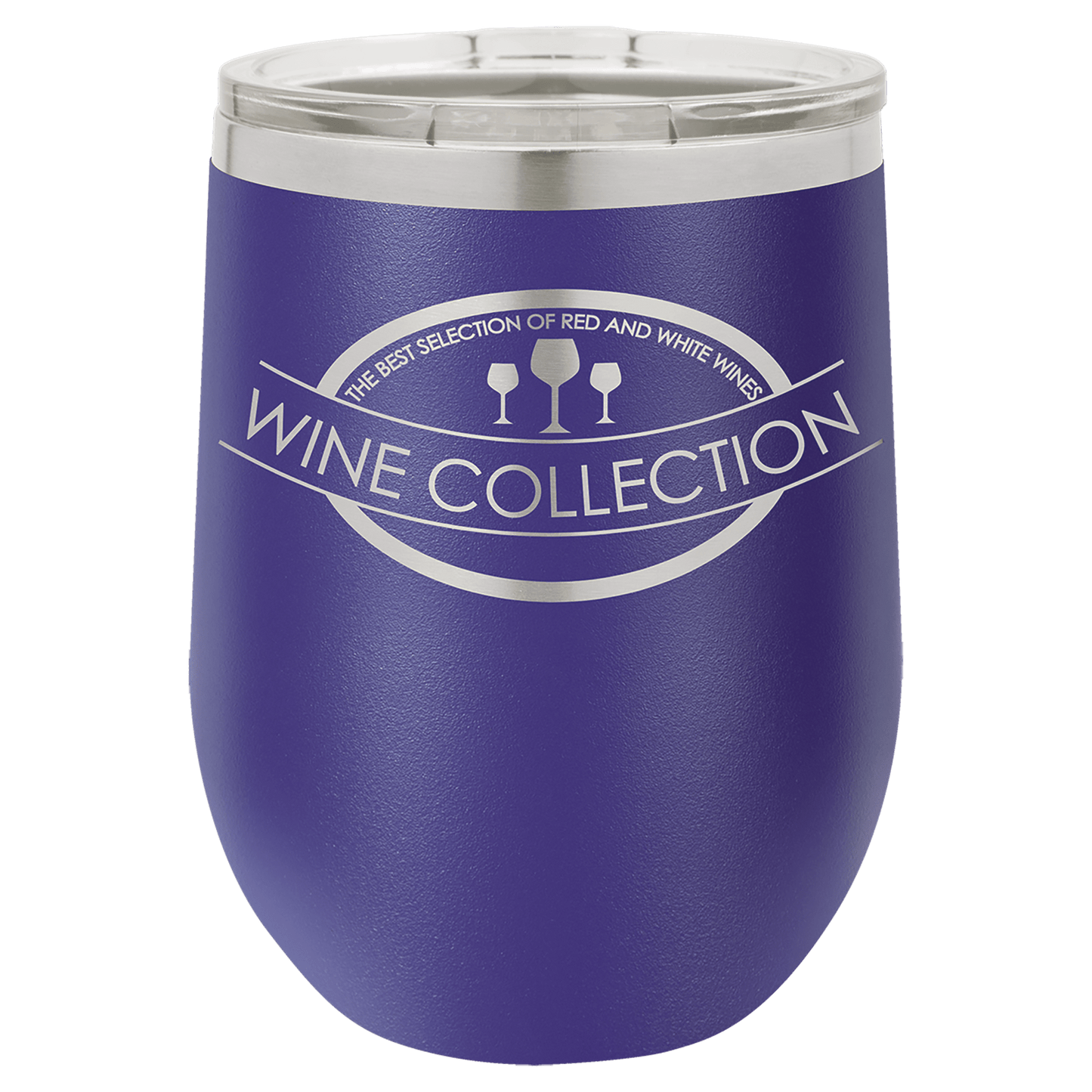 Polar Camel 12 oz. Vacuum Insulated Stemless Wine Tumbler with Lid