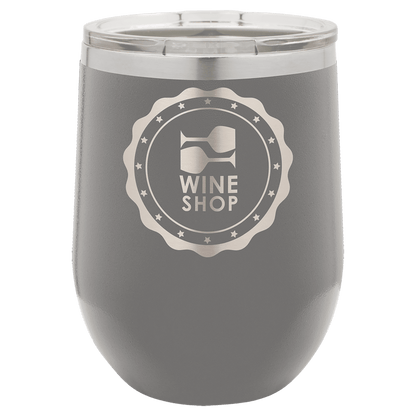 Polar Camel 12 oz. Vacuum Insulated Stemless Wine Tumbler with Lid