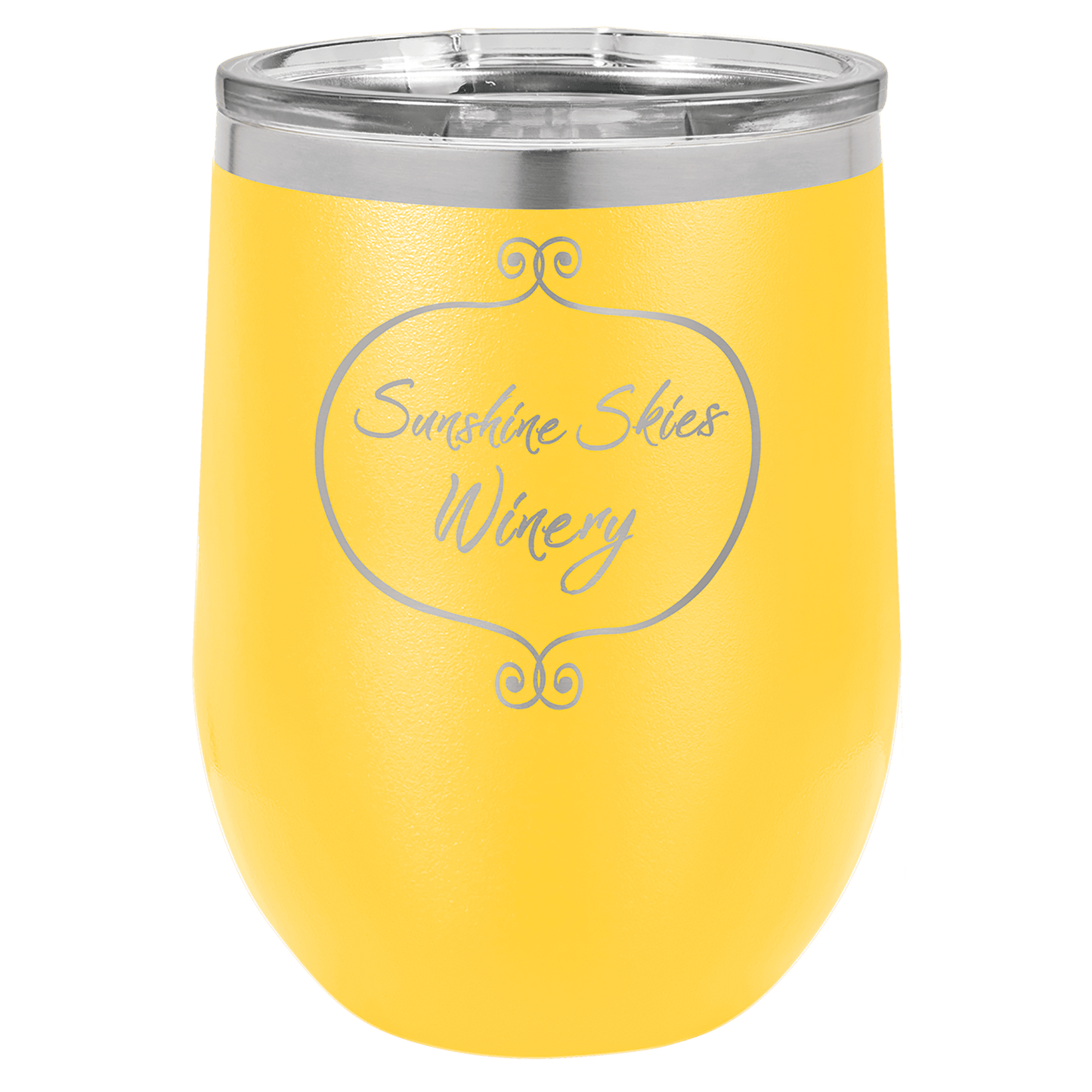 Polar Camel 12 oz. Vacuum Insulated Stemless Wine Tumbler with Lid