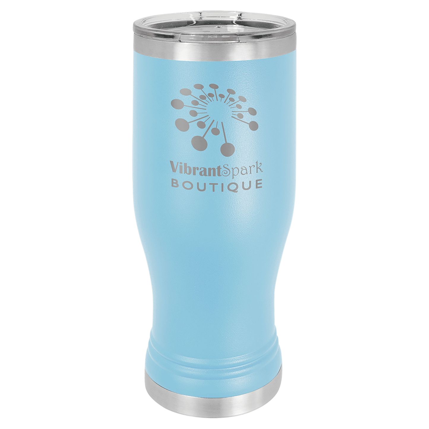 20 oz. Polar Camel Pilsner with Clear Lid
