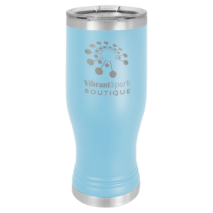 20 oz. Polar Camel Pilsner with Clear Lid