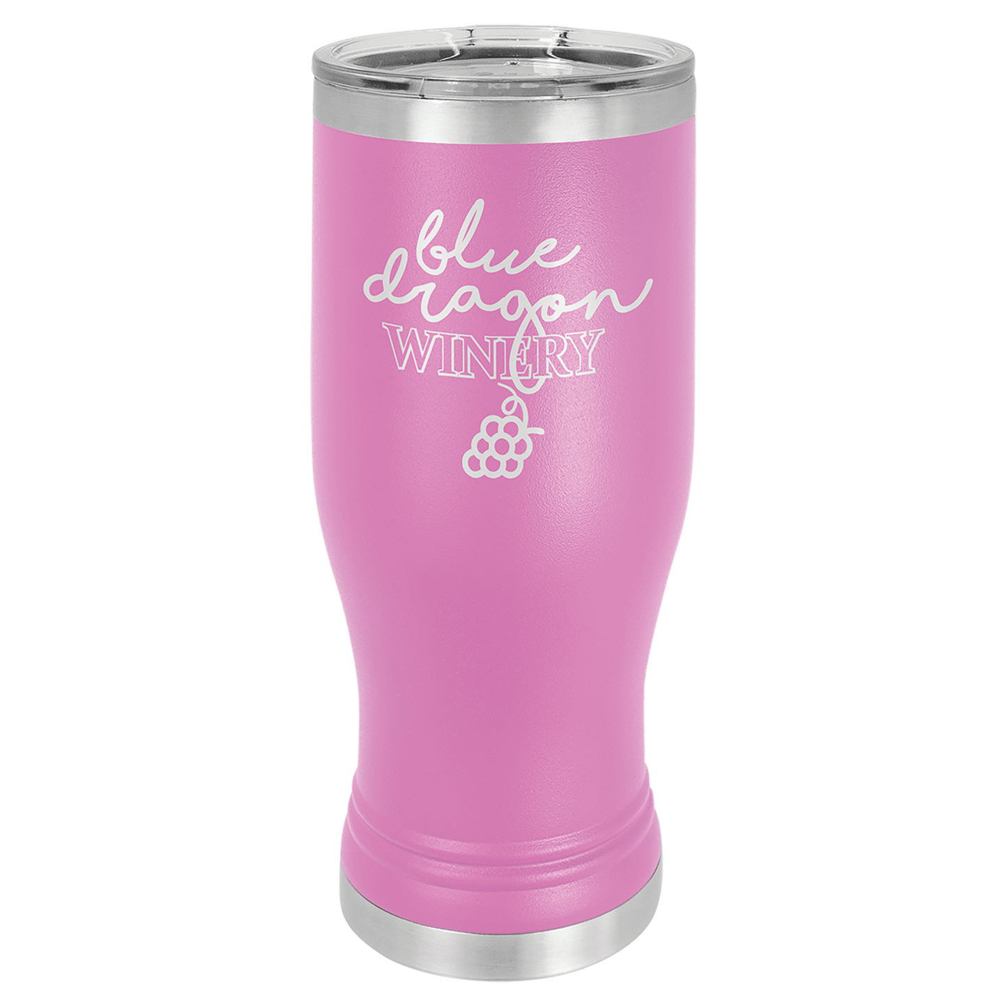 20 oz. Polar Camel Pilsner with Clear Lid