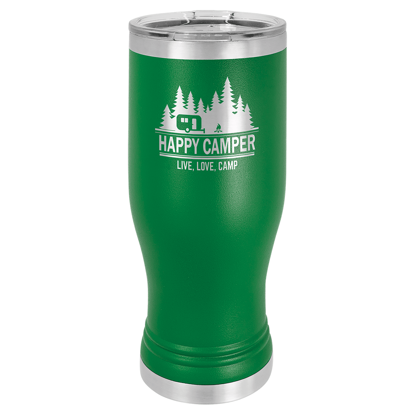 20 oz. Polar Camel Pilsner with Clear Lid