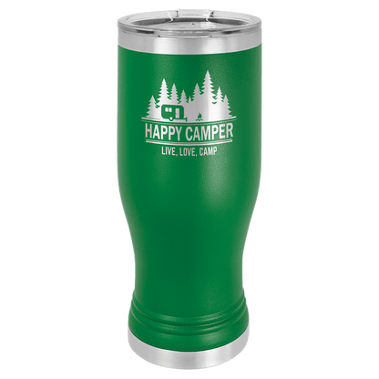 20 oz. Polar Camel Pilsner with Clear Lid
