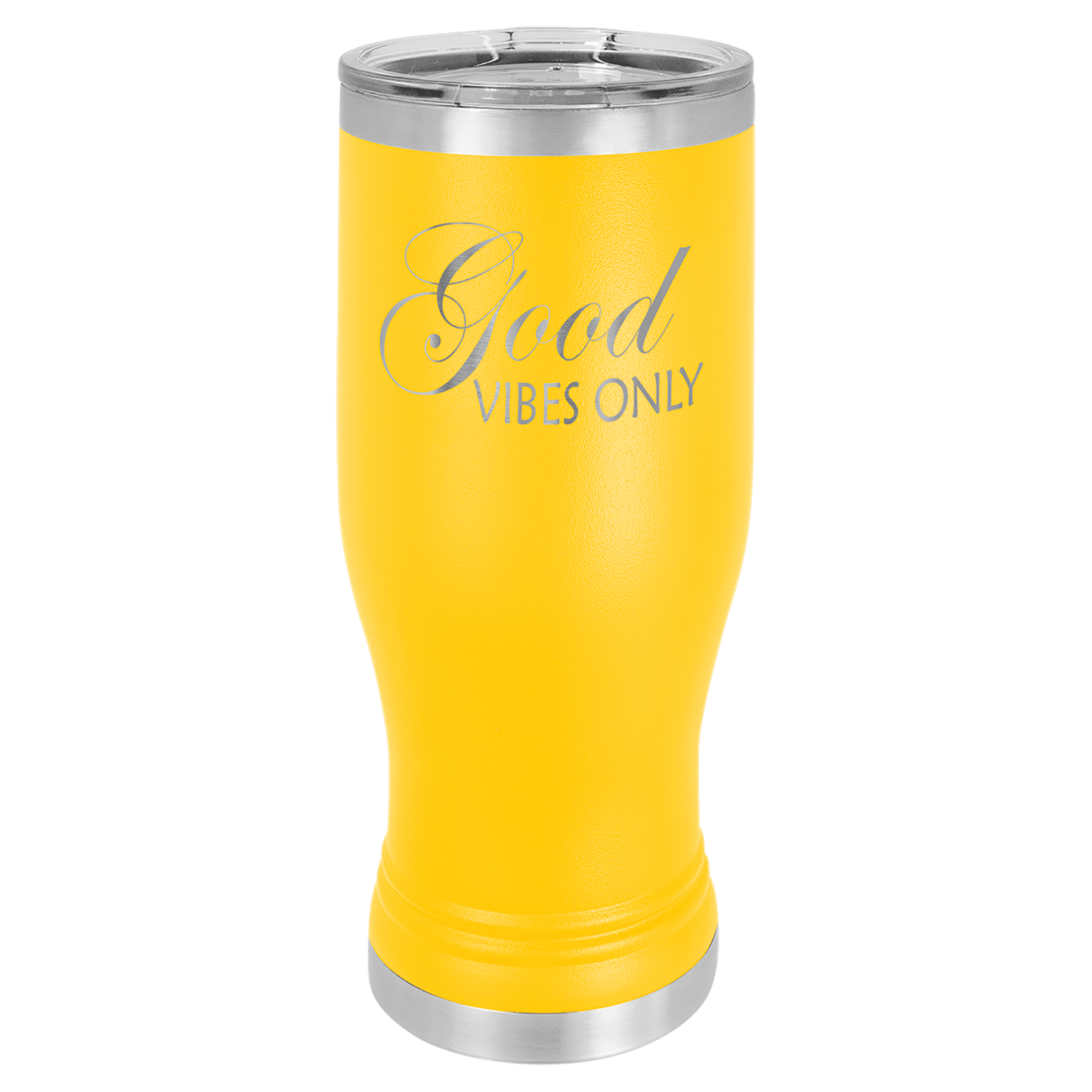 20 oz. Polar Camel Pilsner with Clear Lid