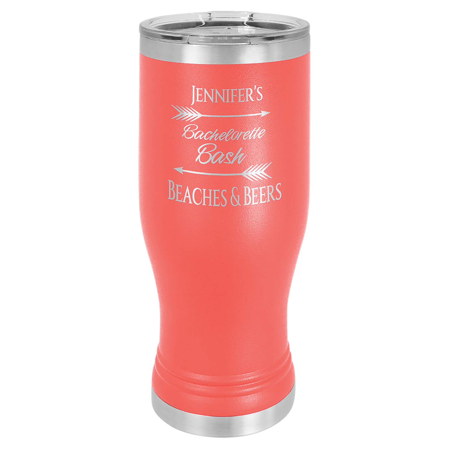 20 oz. Polar Camel Pilsner with Clear Lid