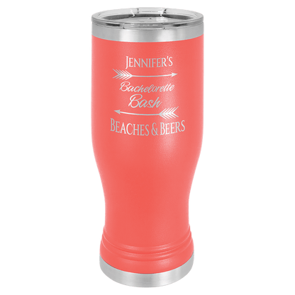 20 oz. Polar Camel Pilsner with Clear Lid