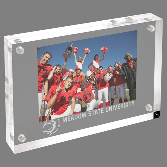 Clear Rectangle Magnetic Acrylic