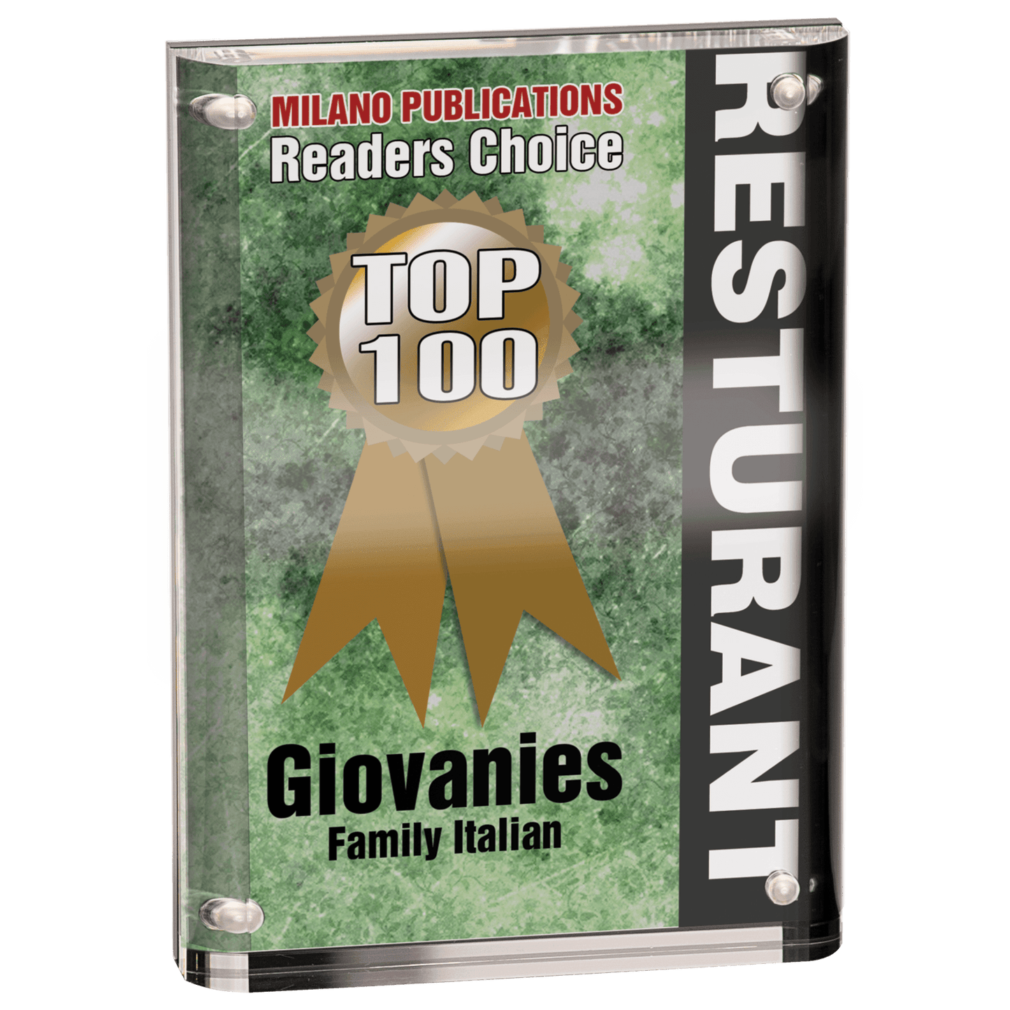 Magnetic Acrylic Award