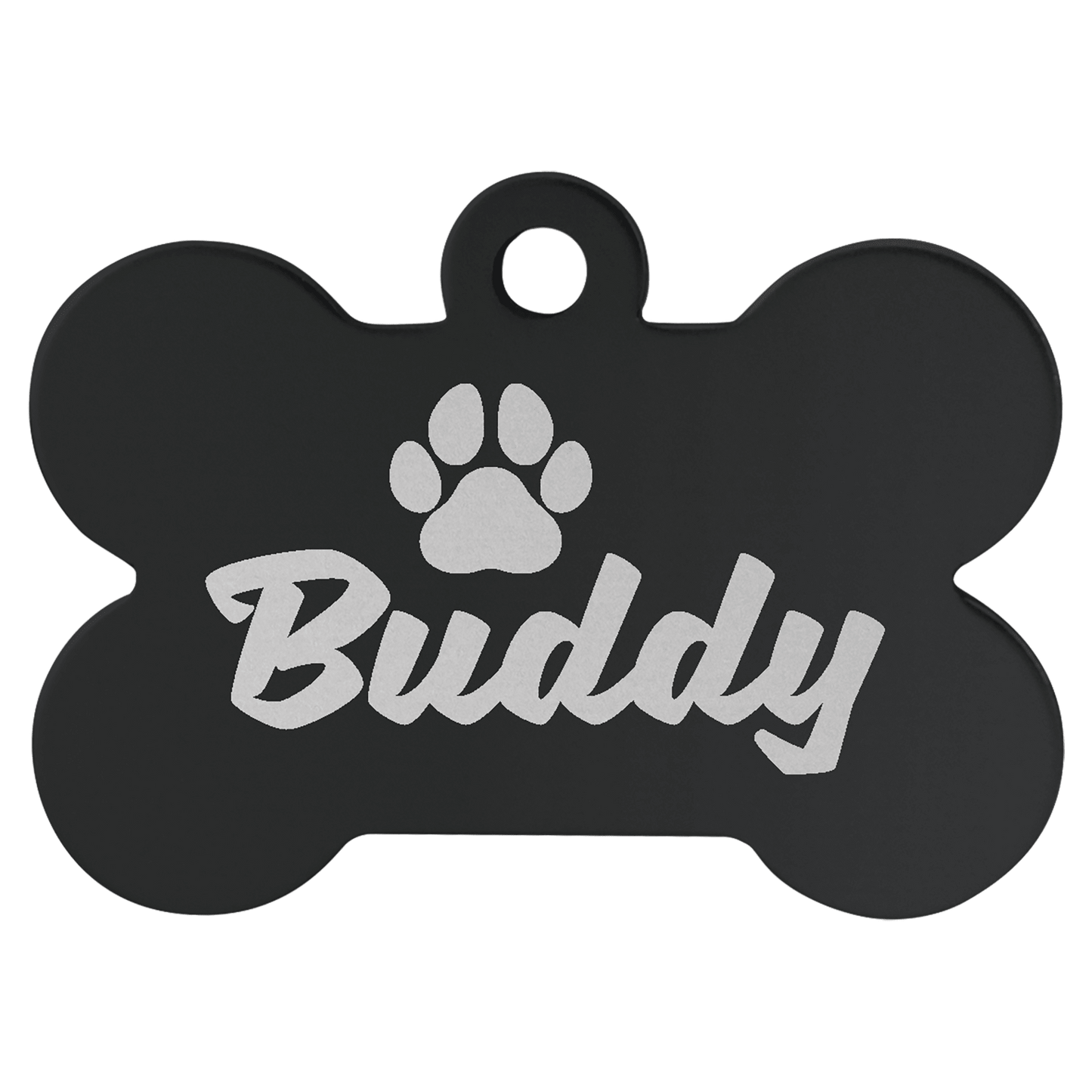 Anodized Aluminum Bone Pet Tag 1.5" x 1"
