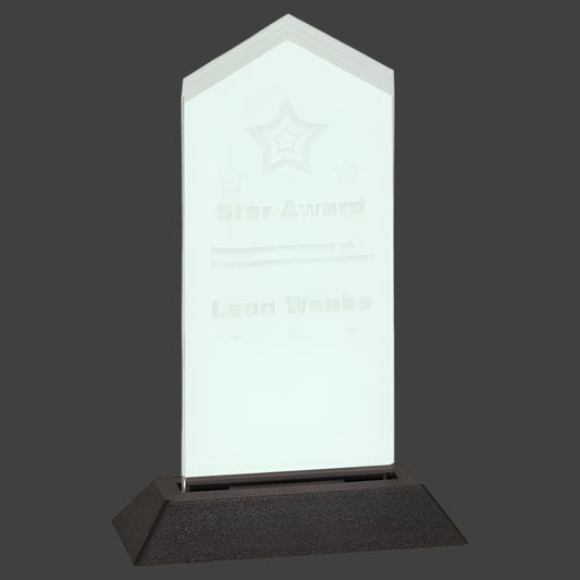 Jade Frosted Arrow Pop-In Acrylic (Base not included)