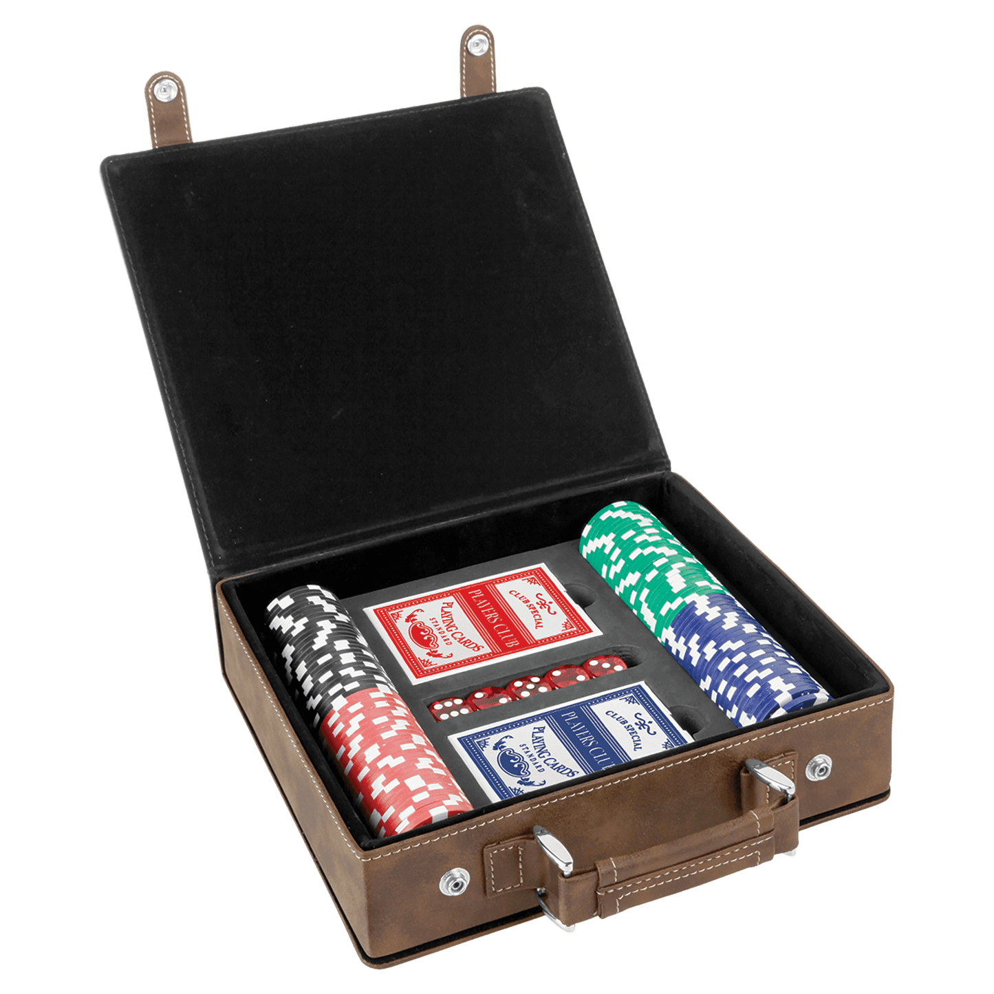 Leatherette 100 Chip Poker Gift Set