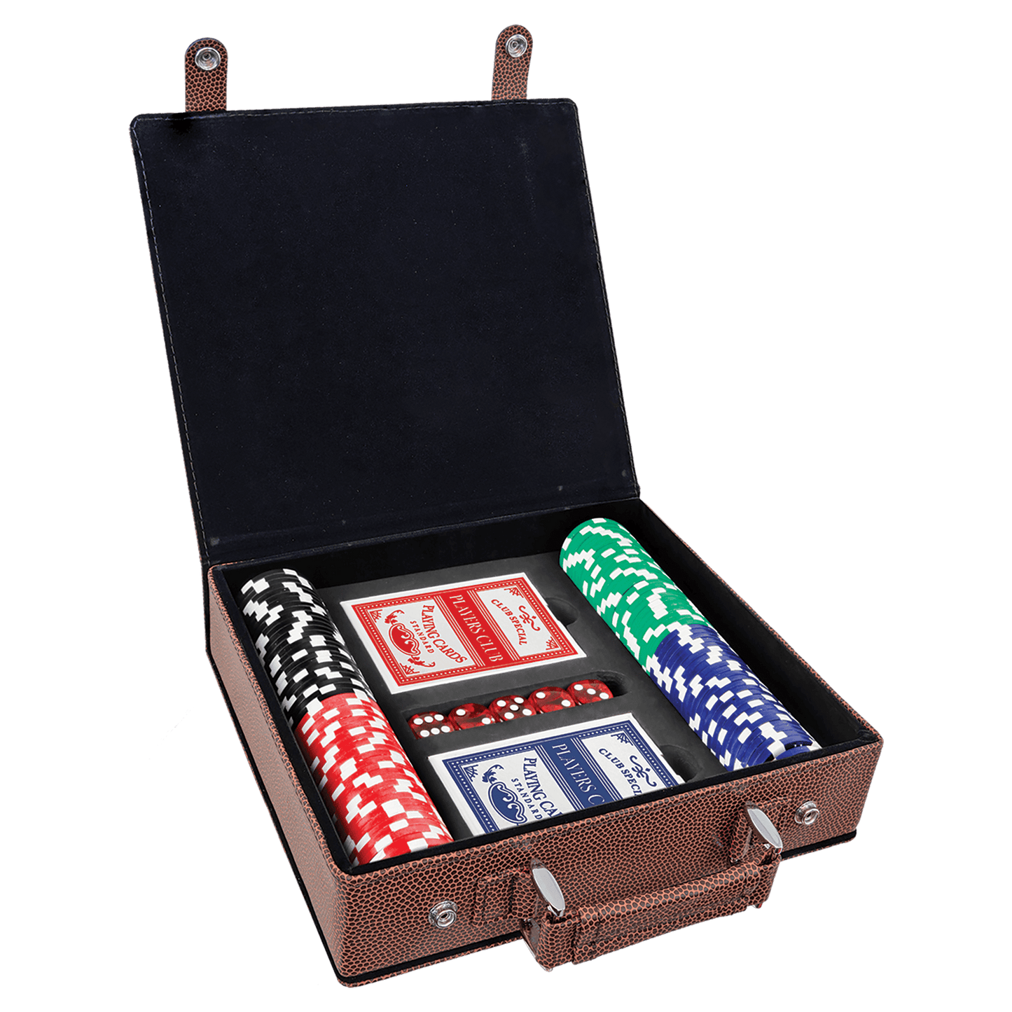 Leatherette 100 Chip Poker Gift Set