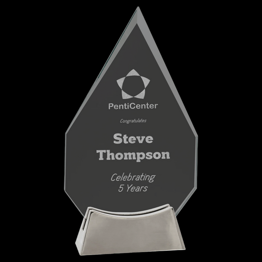 Diamond Platinum Glass with Full Metal Base