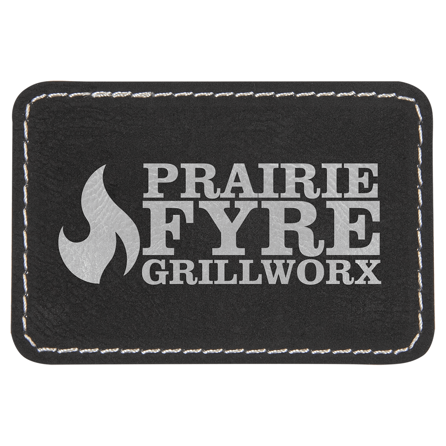Rectangle Leatherette Patch with Adhesive 3" x 2"