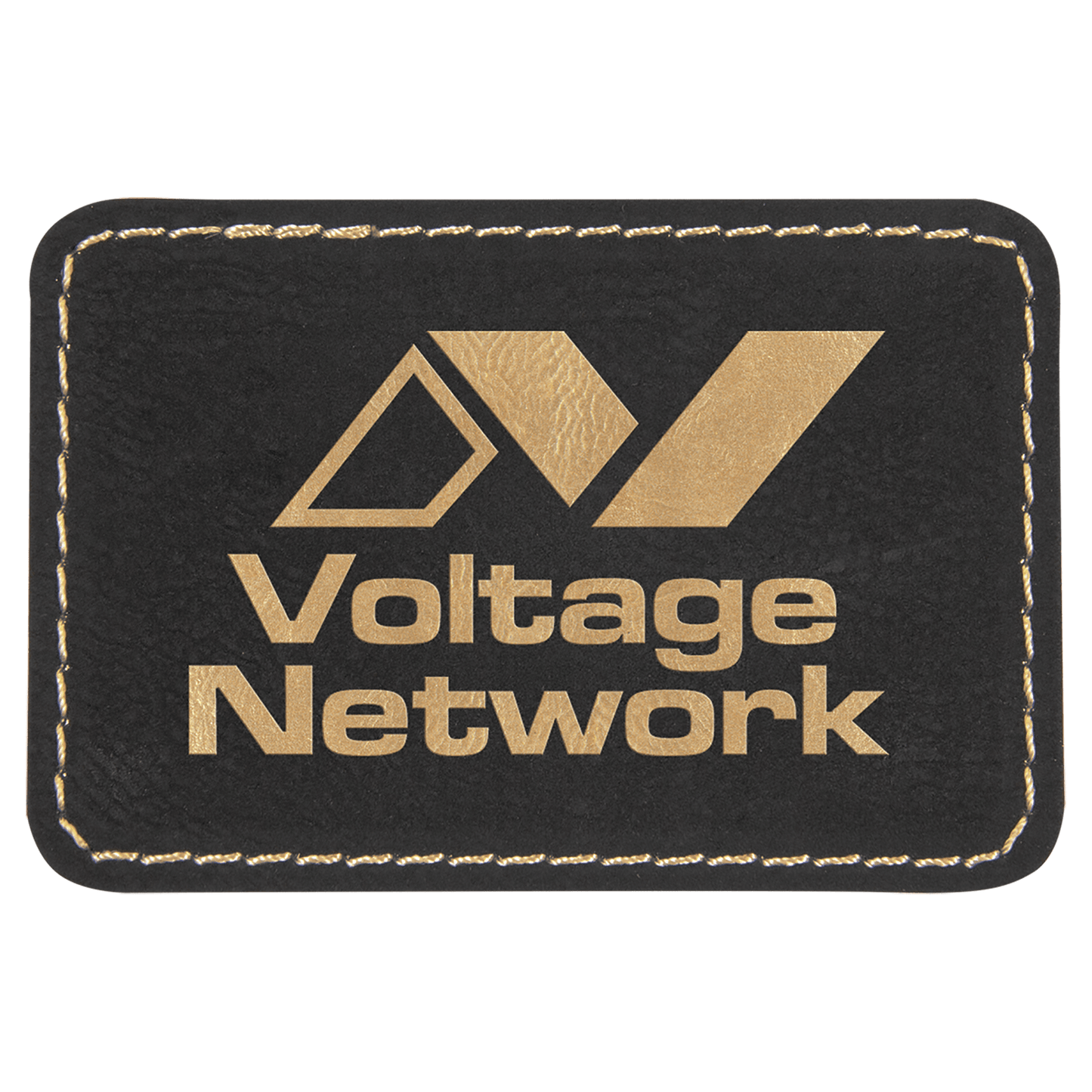 Rectangle Leatherette Patch with Adhesive 3" x 2"