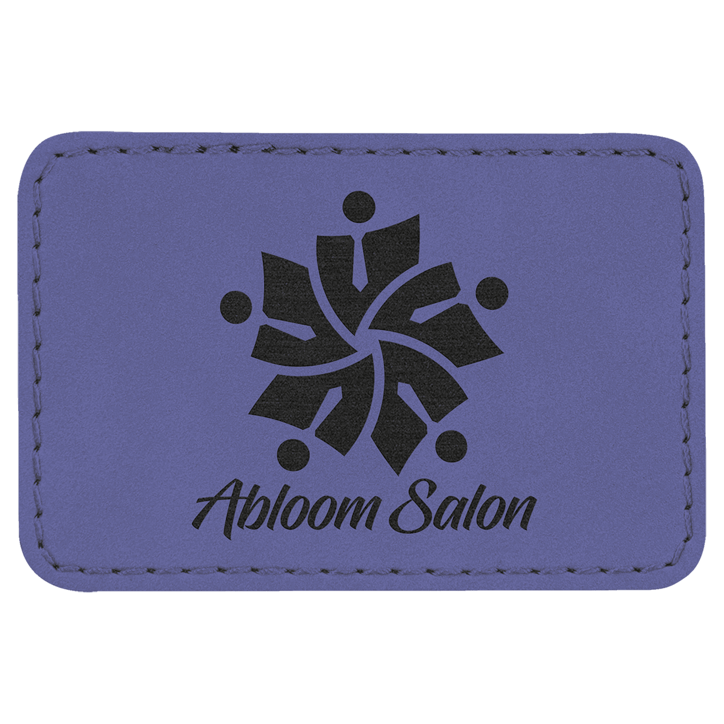 Rectangle Leatherette Patch with Adhesive 3" x 2"