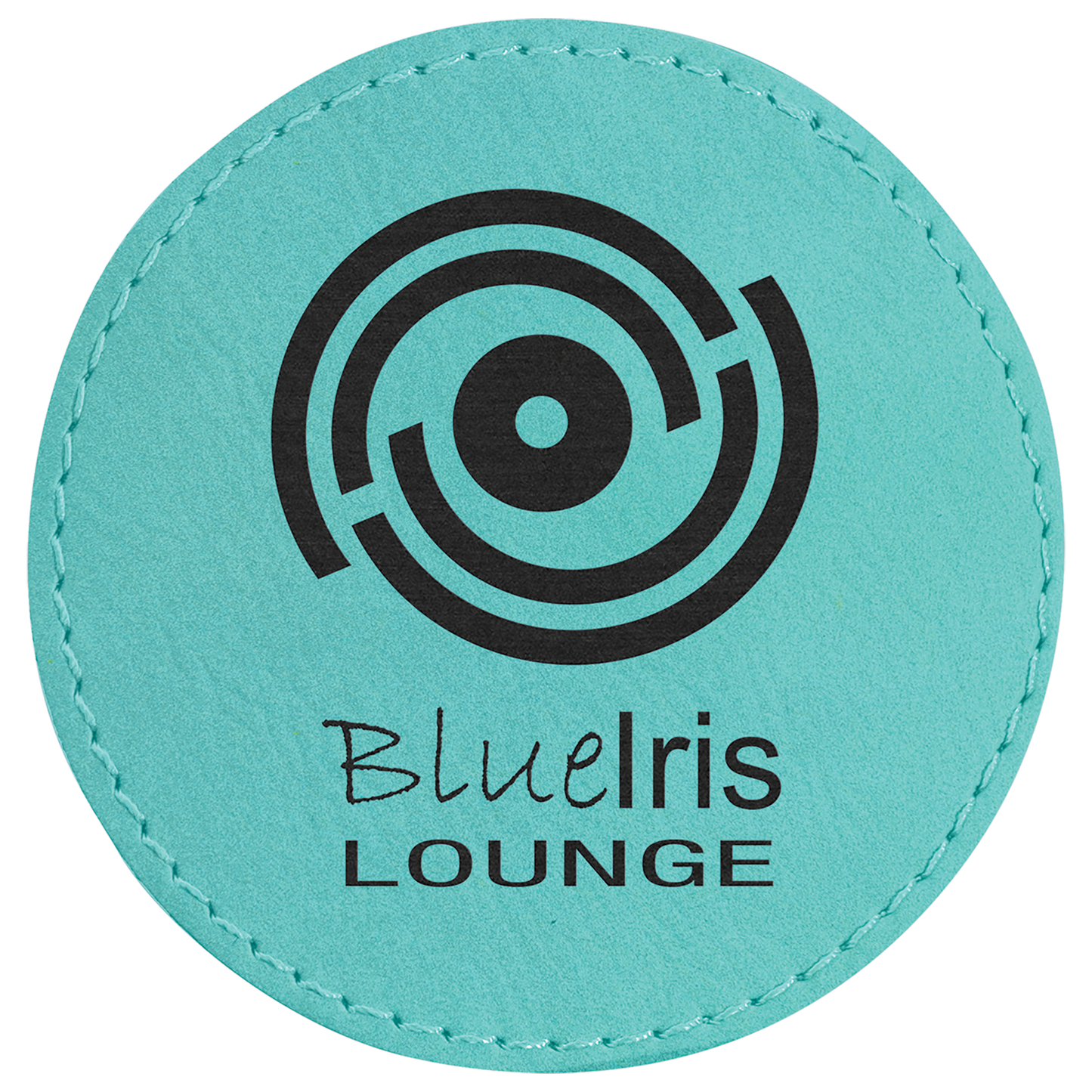 Round Leatherette Patch with Adhesive 3"