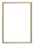 Gold Self-Adhesive Slide-In Frame for Mounting to Plaque