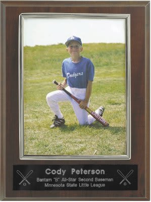 Silver Self-Adhesive Slide-In Frame for Mounting to Plaque
