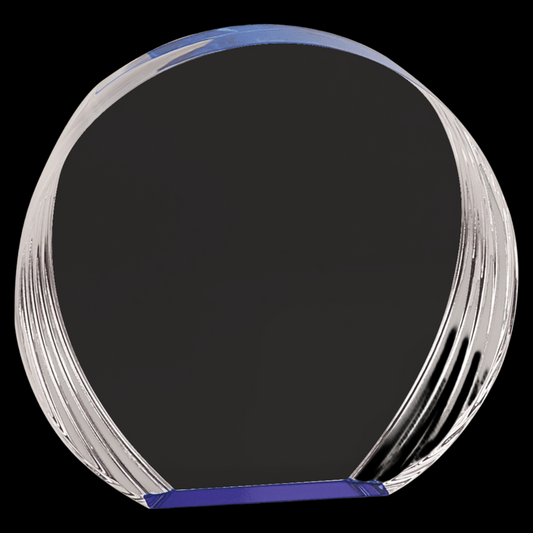 Blue Round Acrylic