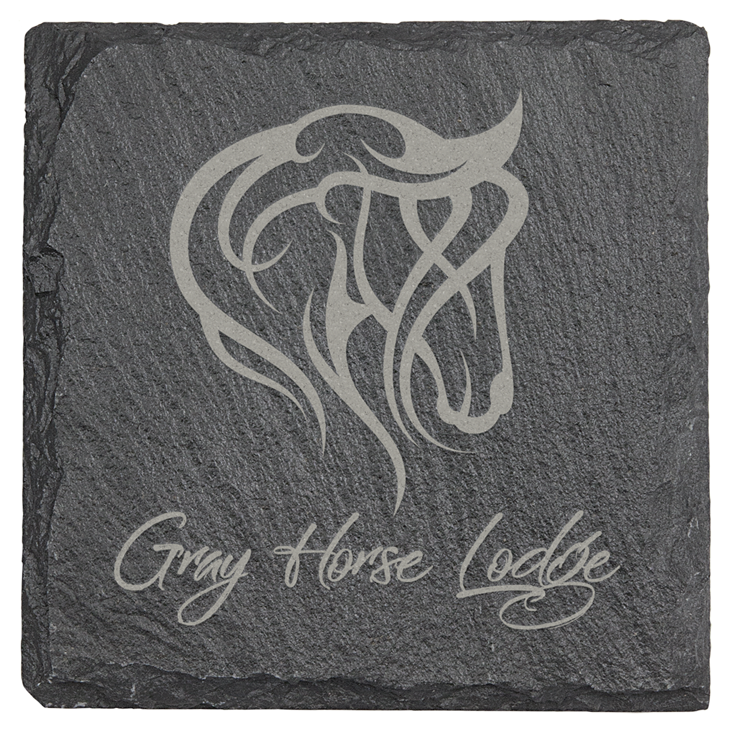4" Square Slate Coaster