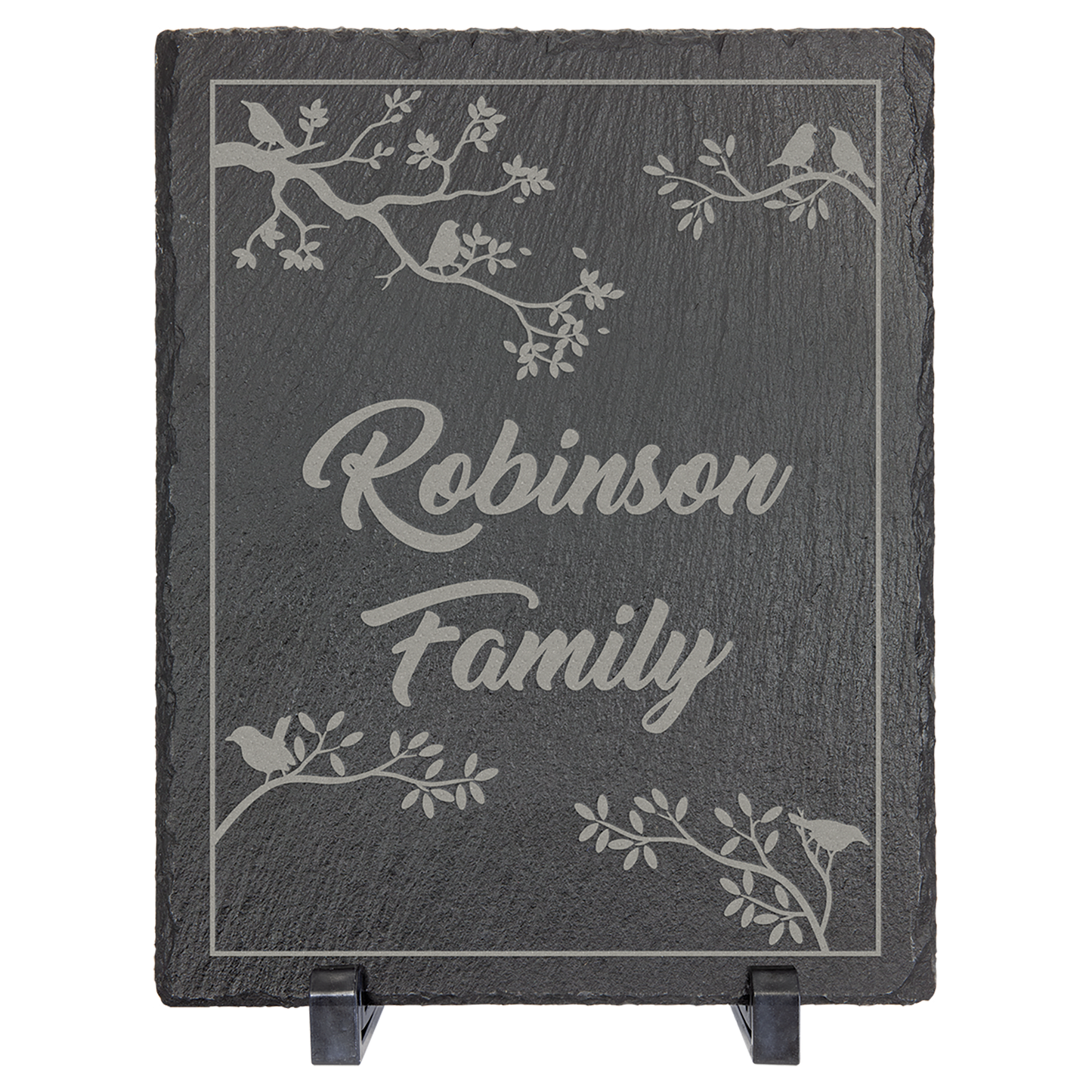 Rectangle Slate Plaque with Plastic Feet